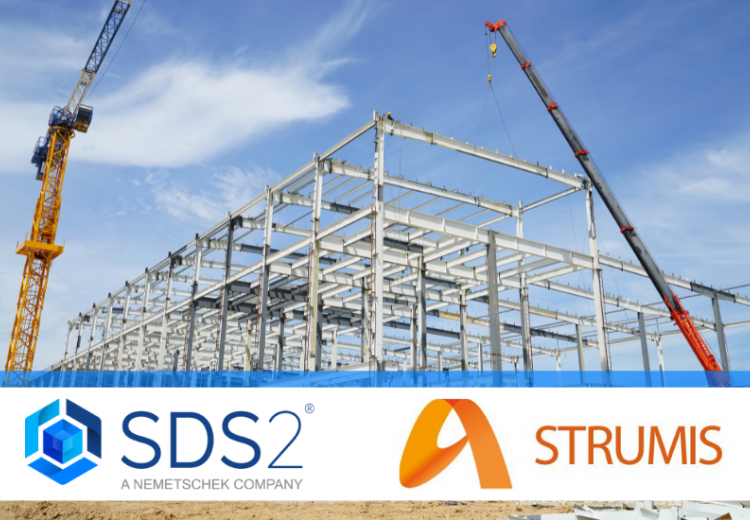 SDS2 and STRUMIS, steel detailing software, fabrication management